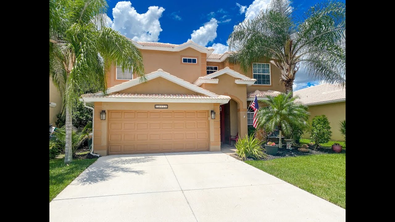 Home for sale at 12718 Stone Tower Loop, Fort Myers, FL 33913 YouTube