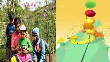 Juicy Fruit Slicer – Satisfying fruit Cutting Video - Android Gameplay Walkthrough 2022