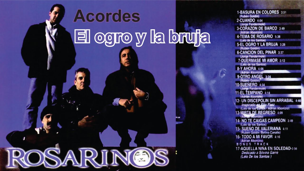 El ogro y la bruja - Rubén Goldin - VÍDEOACORDES DE LOS ROSARINOS - YouTube