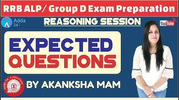 Expected Questions For RRB ALP/ GROUP D BY Akanksha Mam