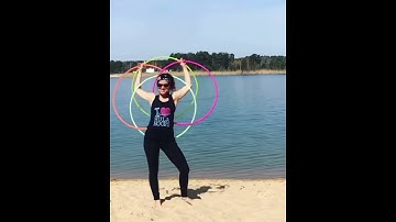 4 Hula Hoops Mandala: Eye Evolution