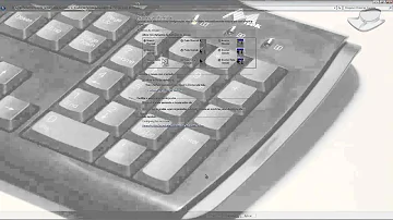 Como configurar o teclado e mouse?