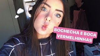 Como Eu Deixo A Bochecha E A Boca Vermelhinha