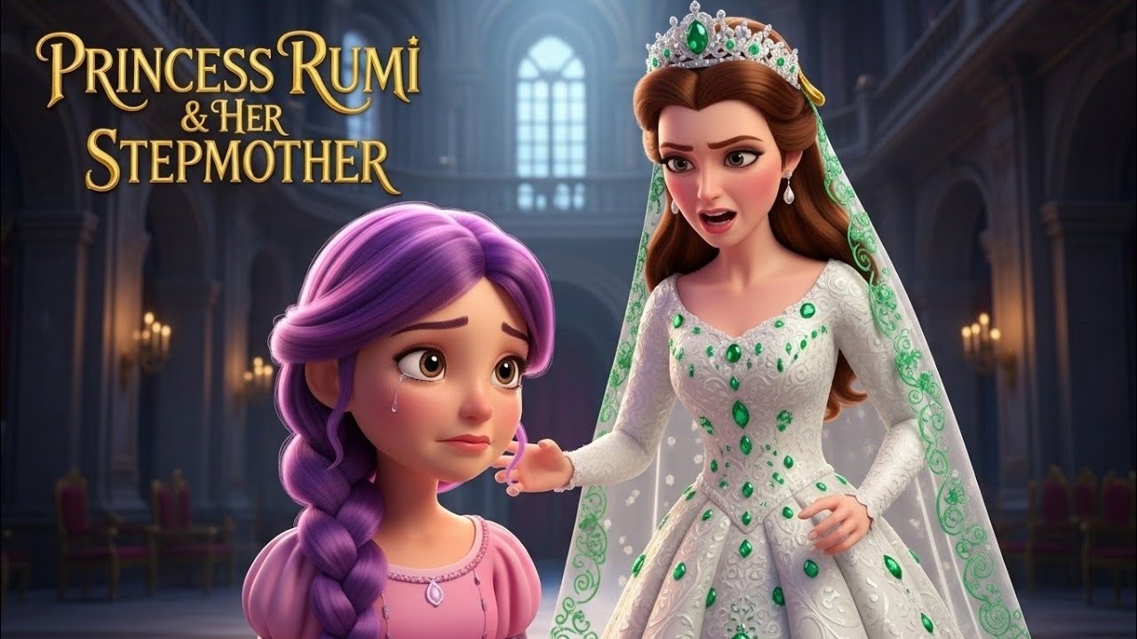 Princess Rumi Princess Rumi & Her Step Mother | Bed Time Stories | Urdu Fairytales ...
