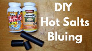 DIY Hot Salts Bluing at Home.