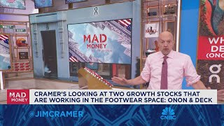 The market was caught off guard by On Holding's 'gem of a quarter', says Jim Cramer