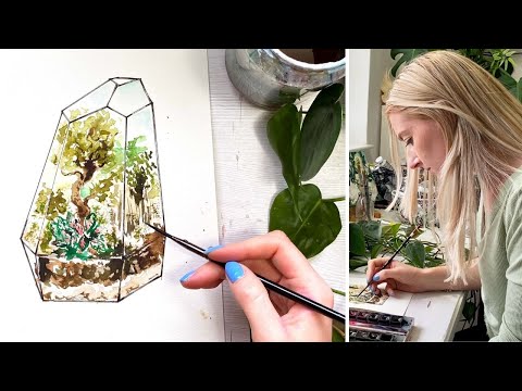 Video: Membuat Lukisan Botani: Cara Mencipta Ilustrasi Botani Anda Sendiri