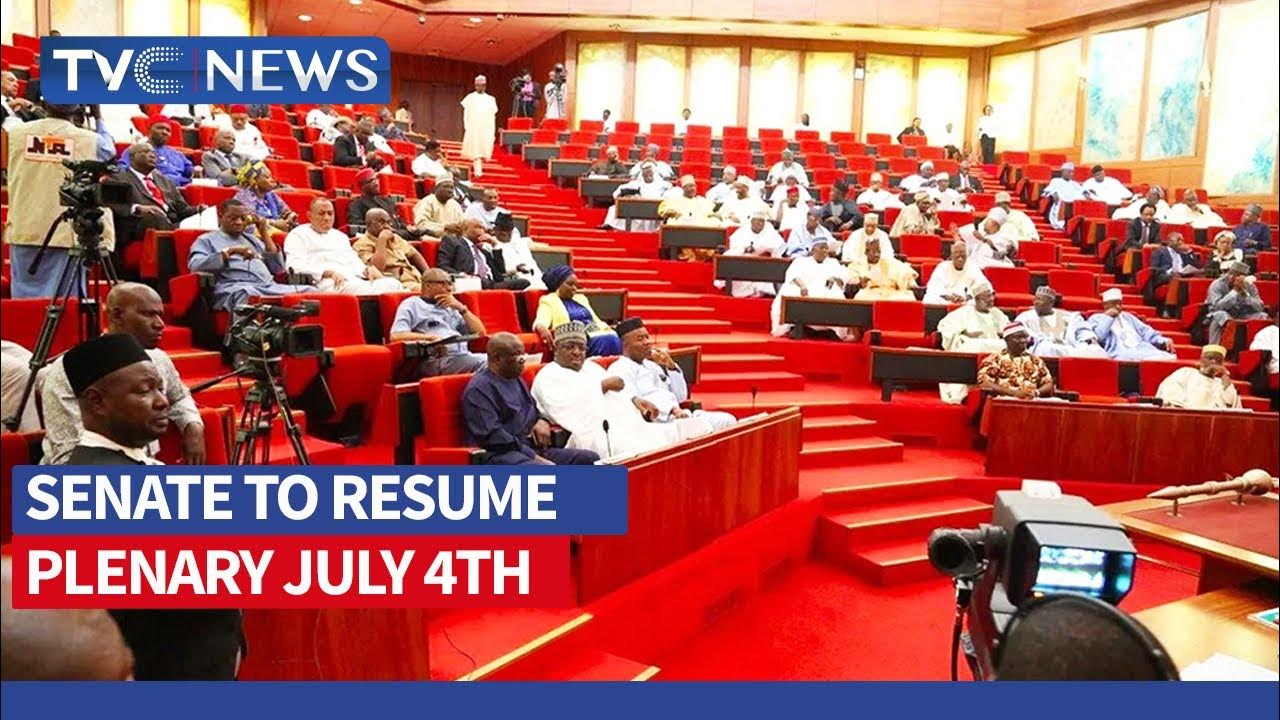 Senate To Resume Plenary July 4th