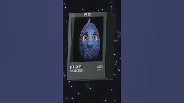 CGI animation of NFT Box collection.