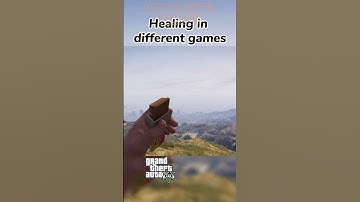 Healing In Different Games #SHORTS