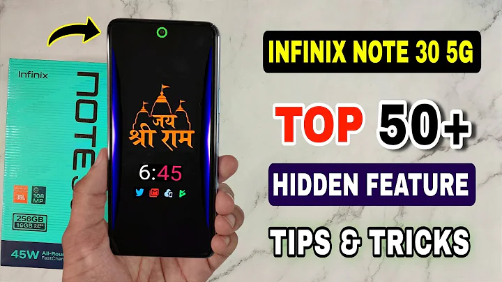 Infinix note 30 5g Tips and Tricks | infinix note 30 5g hidden features, camera settings