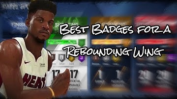 Best Badges for a Rebounding Wing NBA 2k20