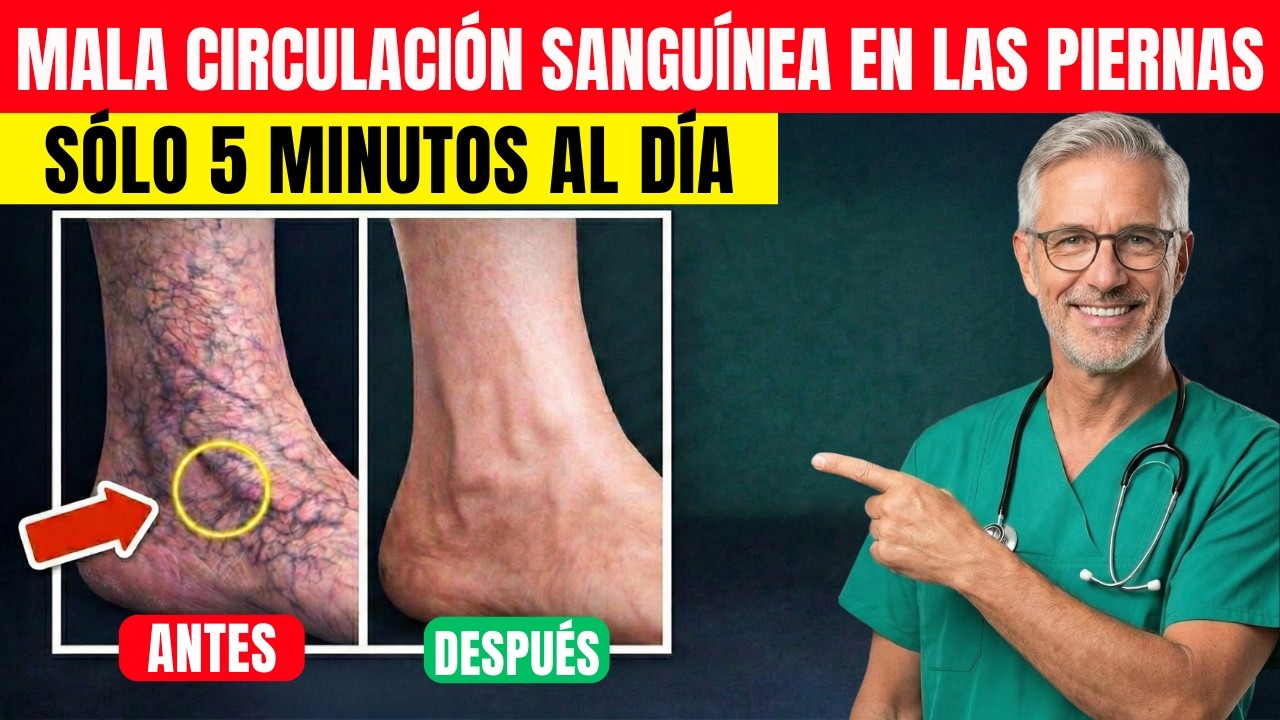 Después de los 60: 3 Ejercicios Sentados Que Reactivan la Circulación en Tus Piernas