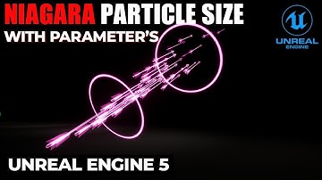 Niagara system size of particle in unreal engine 5