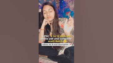 UPSC 6 to 12 All ncert books pdf complete ncert Batch #prelims #ias #upsc #mains #upscshorts