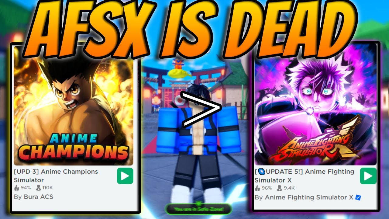 Anime Fighting Simulator X - Is Officially Dead.. Update 5 FLOPPED!! 