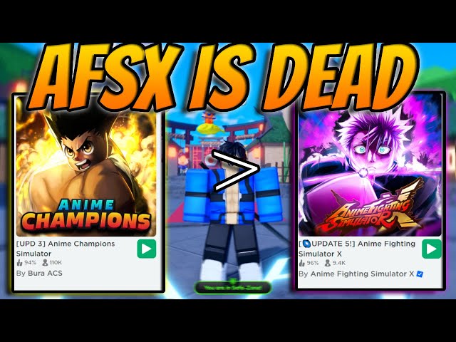 Anime Fighting Simulator X - Is Officially Dead.. Update 5 FLOPPED!! 