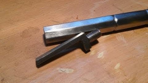 Wheellock pistol build 1650 pt. 4 making the breech plug