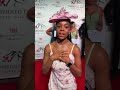 Actress Amanda Christine arrives at her first Unbridled Eve Derby Gala