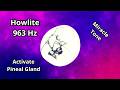 Howlite Sound Bath ~ 963 Hz Crown Chakra Awakening | Morning Energy Activation Crystal Music 🎶