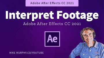 After Effects: Interpret Footage (Loop & Change Framerate)