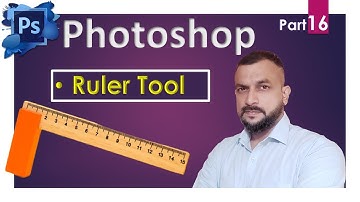 Ruler Tool in Detail | Photoshop Part 16 - in Hindi