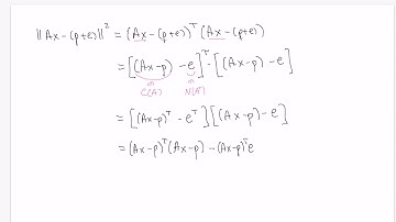 Minimizing the Error