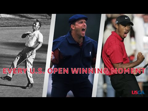 winning putt  2022 New  U.S. Open: Every Winning Moment (1950-2019)