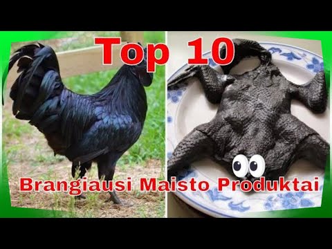 Video: Brangiausias Maistas Pasaulyje