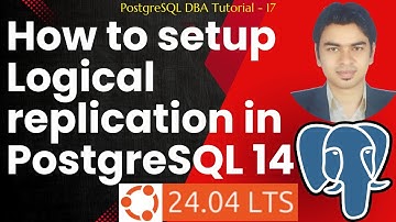 How to setup Logical replication in PostgreSQL 14 #postgresql #pgsql #postgres #postgresqldba #psql