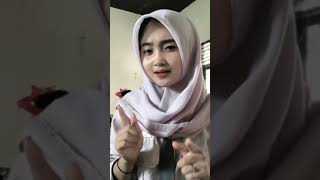 spesial tiktok cewek hijab manis viral #shorts