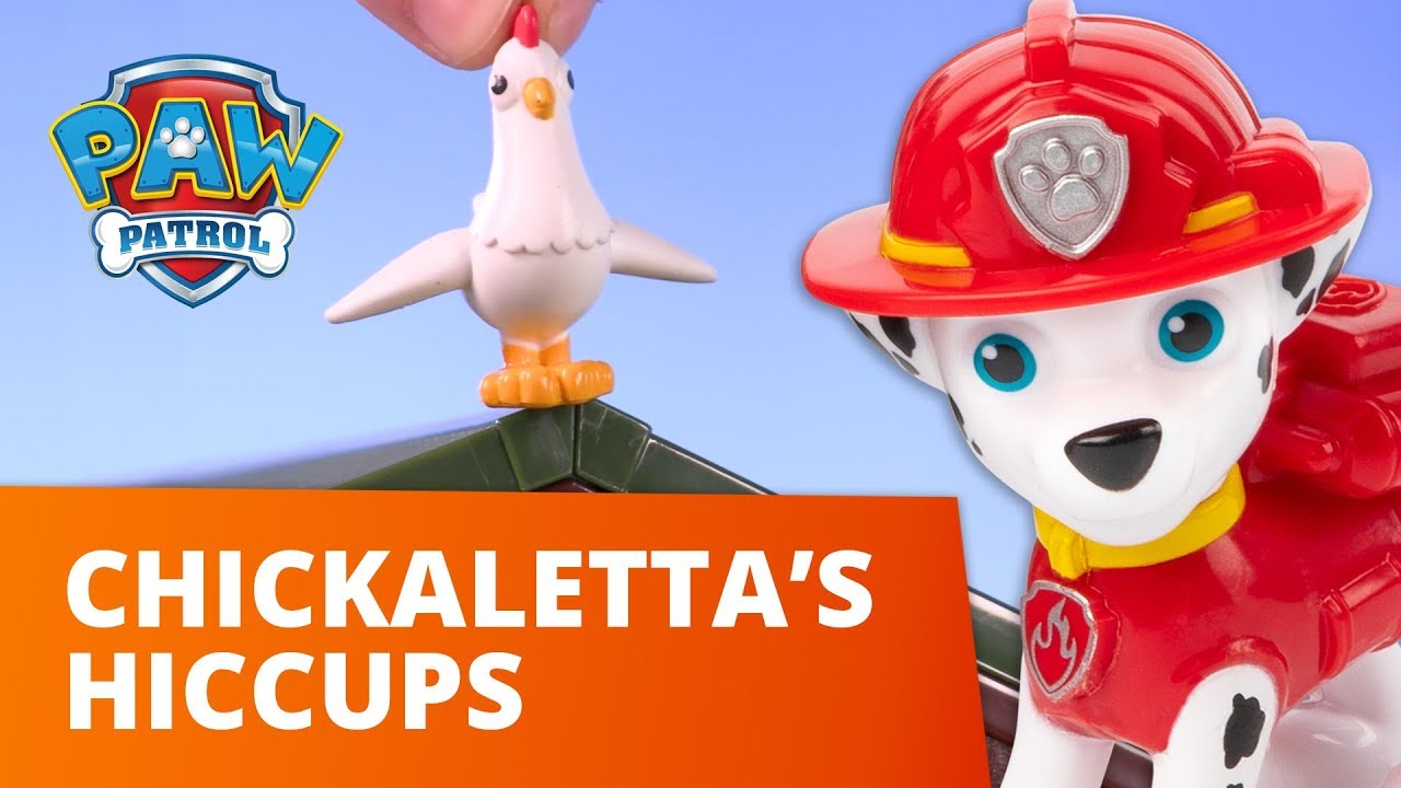 paw patrol chickaletta figure