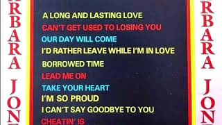 3 Barbara Jones  Lead Me On