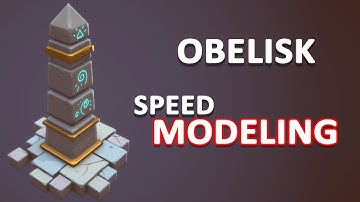Autodesk Maya 2018 - Obelisk Speed Modeling