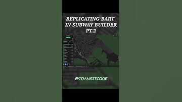 Replicating BART from SF in Subway Builder PT.2 #subwaybuilder