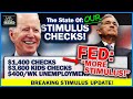 MAJOR STIMULUS CHECK UPDATE! $1,400 Stimulus Checks + FED says "MORE STIMULUS" - $1.9T Stimulus plan