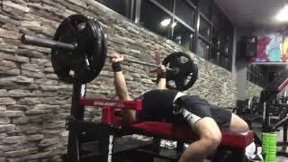 225x3 Paused Bench