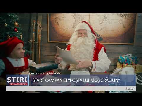 Video: Unde îi trimite poșta scrisori lui Moș Crăciun?