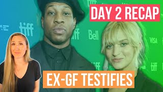 The Ex-Girlfriend Testifies - NY v. Jonathan Majors | Trial Day 2 Recap