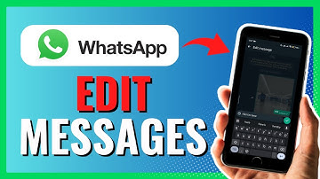 How To Edit WhatsApp Messages 2024!