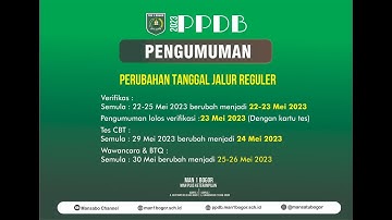 Tutorial Pendaftaran PPDB 2023 | Jalur Reguler | MAN 1 BOGOR