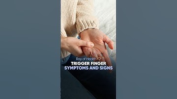 Trigger Finger Symptoms and Signs! 🖐️