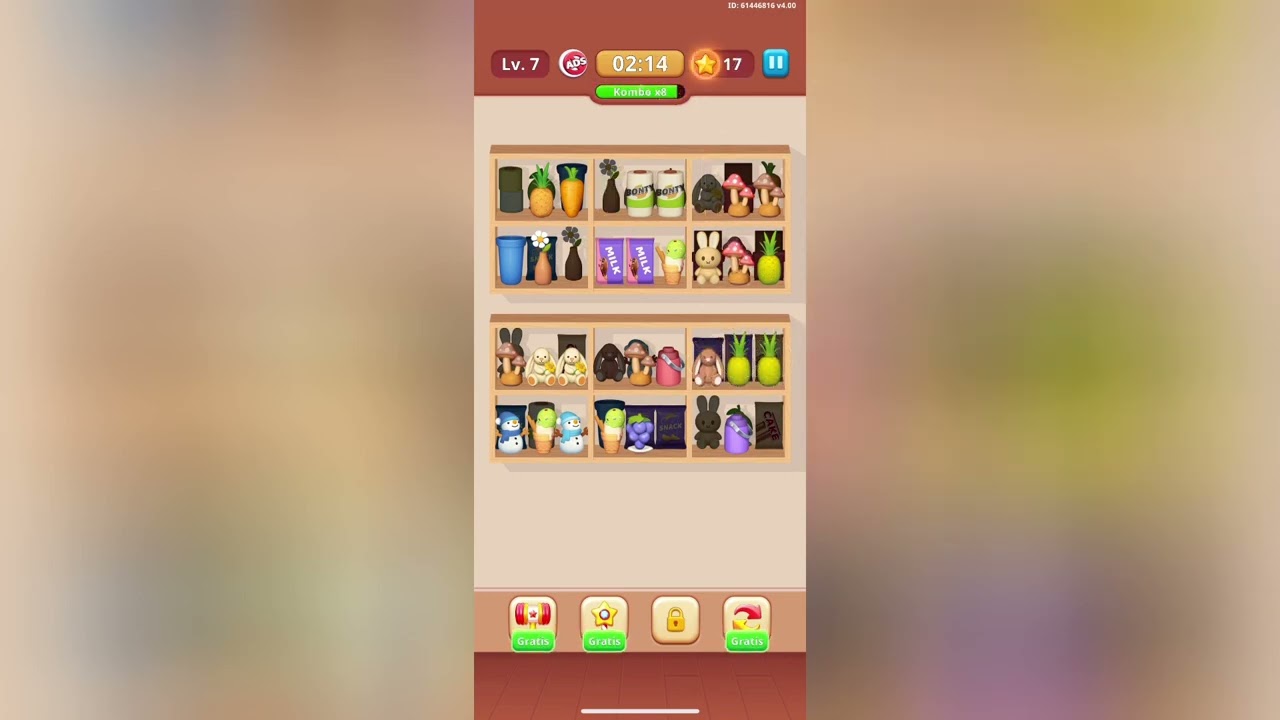 Goods Sort Level 7 Solution walkthrough 