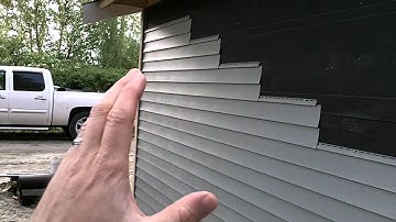 Garage Build Part 12 - Installing rainscreen, siding & trim