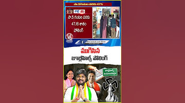 Jubilee Hills By Election Polling Concludes | V6 News