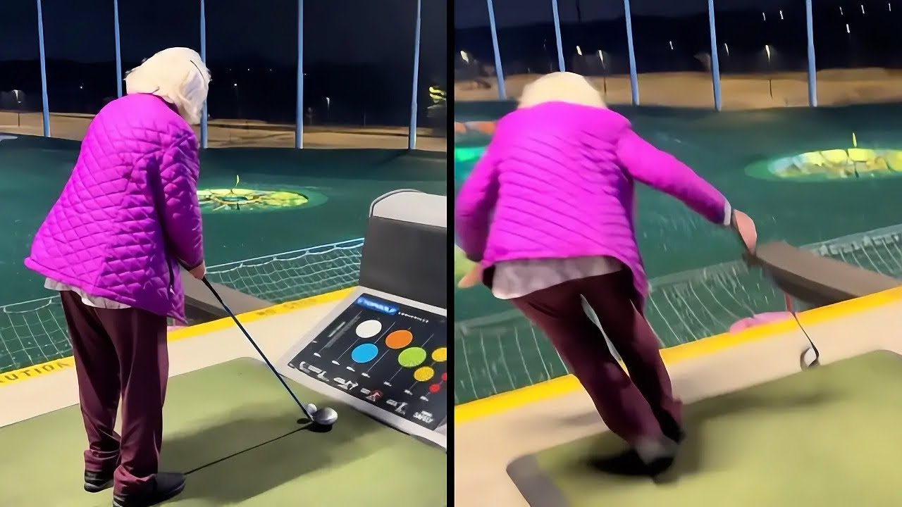 POV: You Take Your Grandma To Top Golf