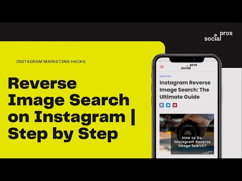 Tutorial: Reverse Image Search for Instagram