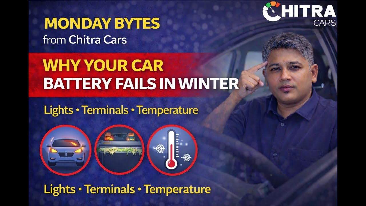 Monday Bytes from Chitra Cars: Why Your Car Battery Fails in Winter ...