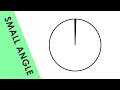 Small Angle Approximations - Maths for A Level Physics 