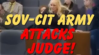 Sov-Cit Mob Erupts in Courtroom — Judge Threatens Jail Instantly